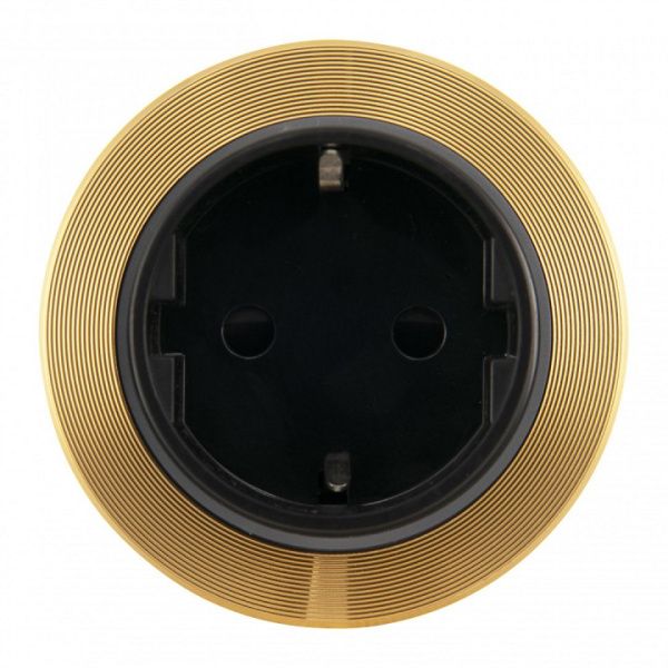 Розетка с заземлением на треке Arte Milano Am-track-sockets-39 397952TS/ES Gold от Arte Milano