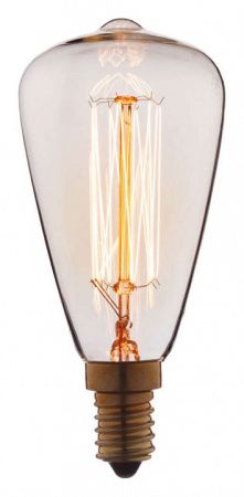 Лампа накаливания Loft it Edison Bulb E14 40Вт K 4840-F