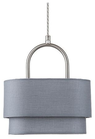 Подвесной светильник Indigo Borsa 13024/2P Nickel