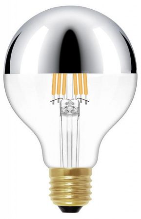 Лампа светодиодная Loft it Edison Bulb E27 6Вт 3000K G80LED Chrome