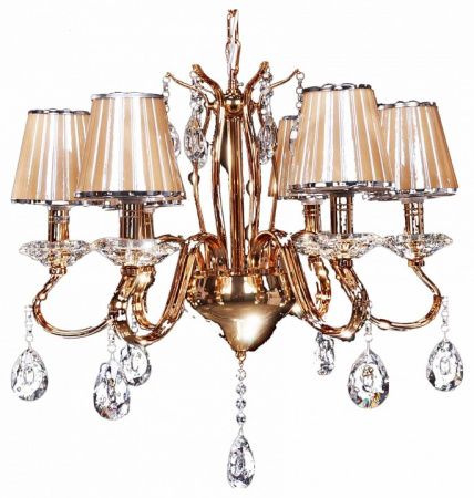 Подвесная люстра LUMINA DECO Finezzia LDP 9267-6 GD