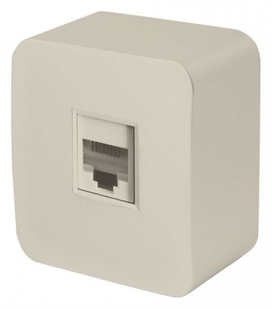 Розетка Ethernet RJ-45 Stekker София 49482