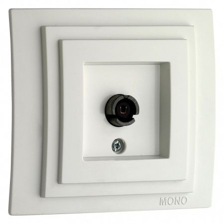 ТВ-розетка Mono Electric Larissa 103-010105-138