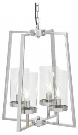 Подвесная люстра LUMINA DECO Fedi LDP 1247-4 CHR