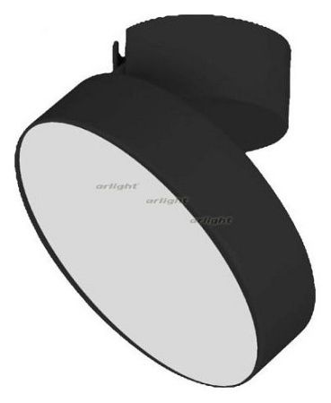 Светильник на штанге Arlight SP-RONDO-FLAP-R175-16W Warm3000 (BK, 110 deg) 028164