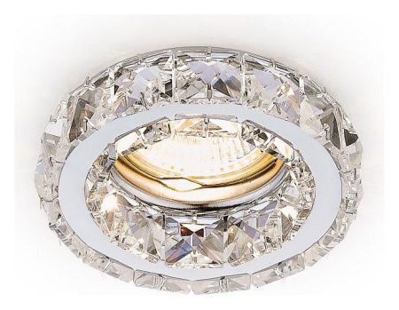 Встраиваемый светильник Ambrella Light Crystal K112 K112 CL/CH