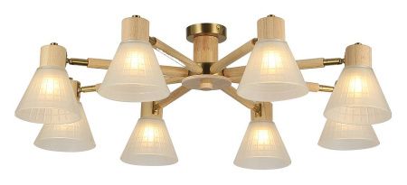 Потолочная люстра Arte Lamp Meleph A4096PL-8BR