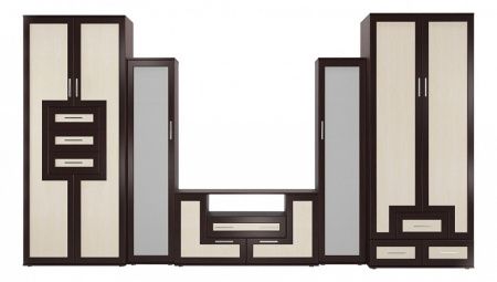 Стенка-горка для гостиной Мебелайн-5