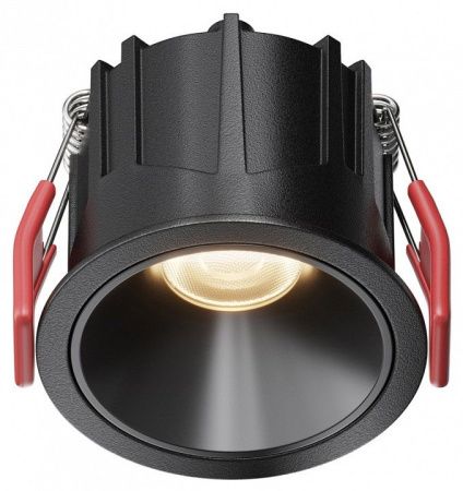 Встраиваемый светильник Maytoni Alfa LED DL043-01-10W3K-RD-B-1